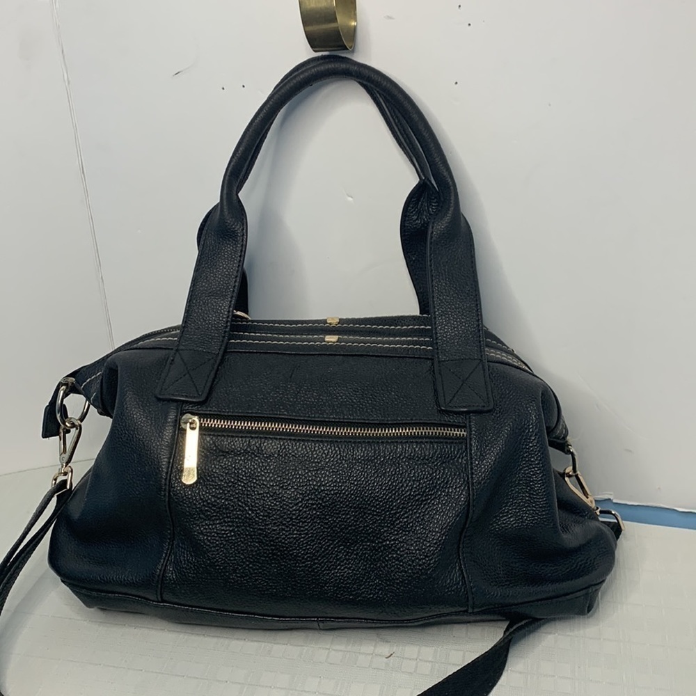 Cuore & Pelle Amelia Satchel in Black leather - Picture 3 of 8
